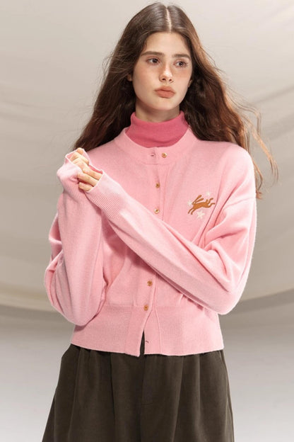 Seamless Wool Turtleneck Sweater