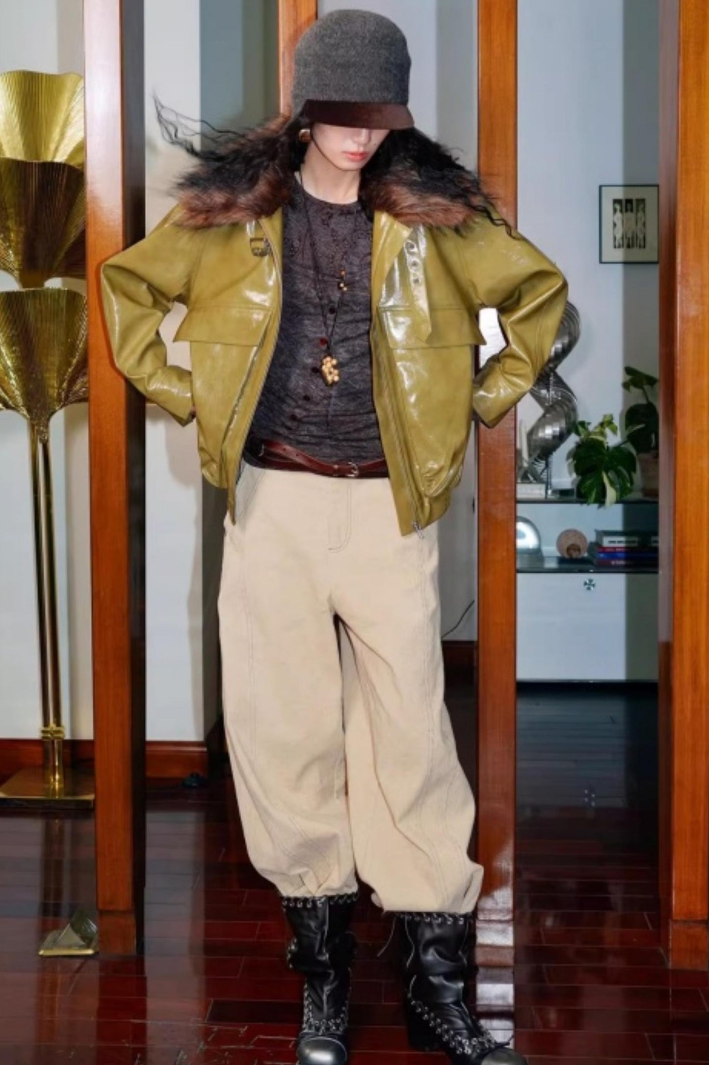 Vintage Acetate Knitted Top