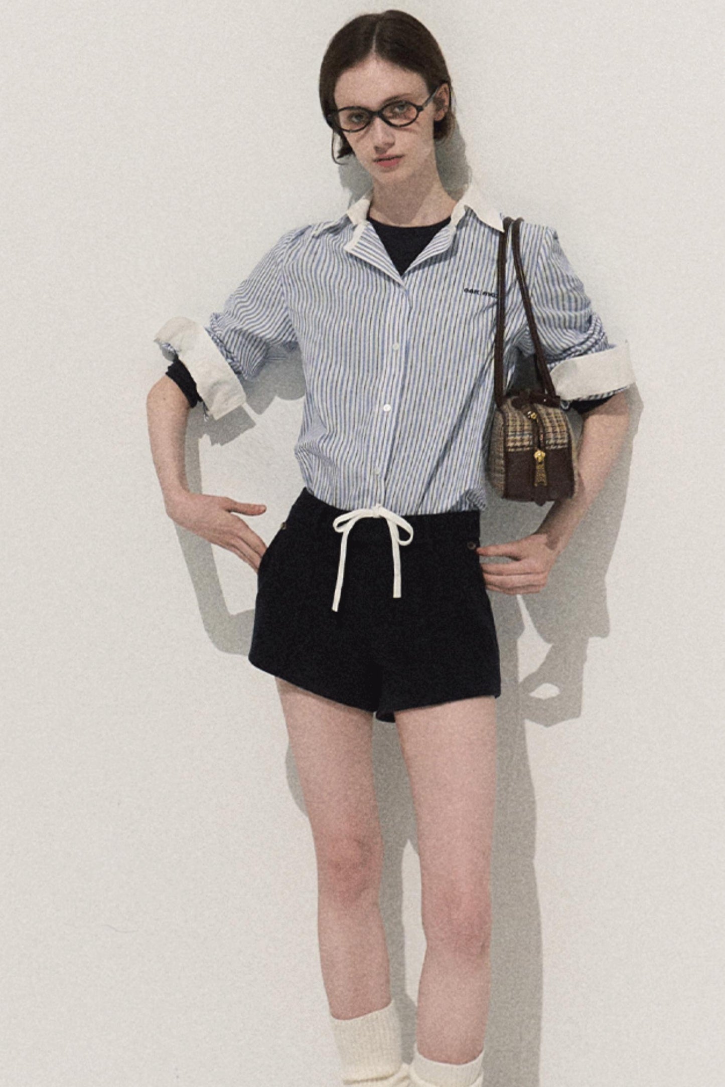 Night Pine Wool Shorts