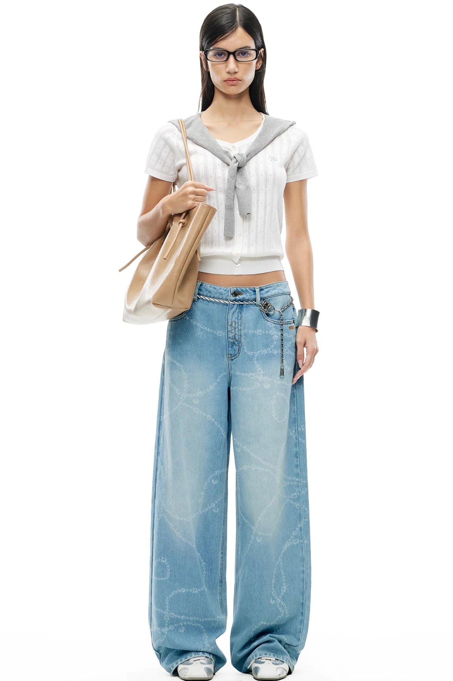 Tencel Linen Color-Block T-Shirt