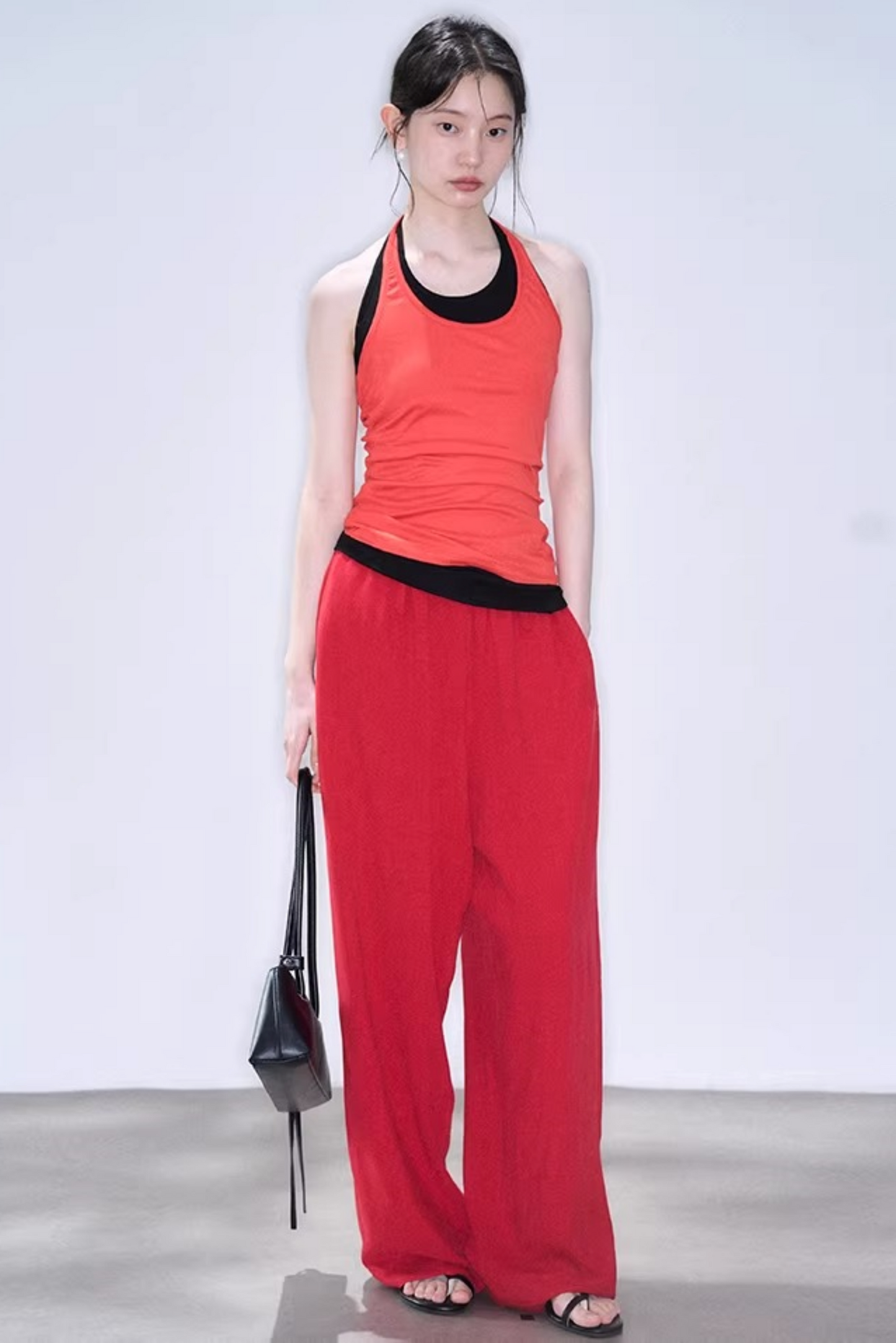 Layered U-Neck Camisole Top