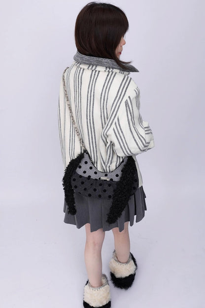 Rabbit Plush Crossbody Bag