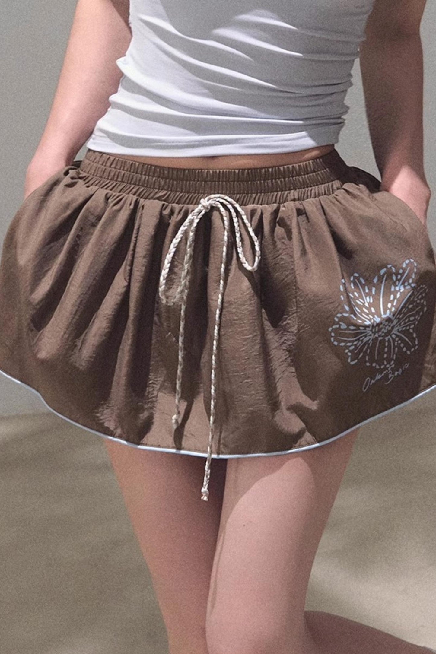 Copper Trim Skirt