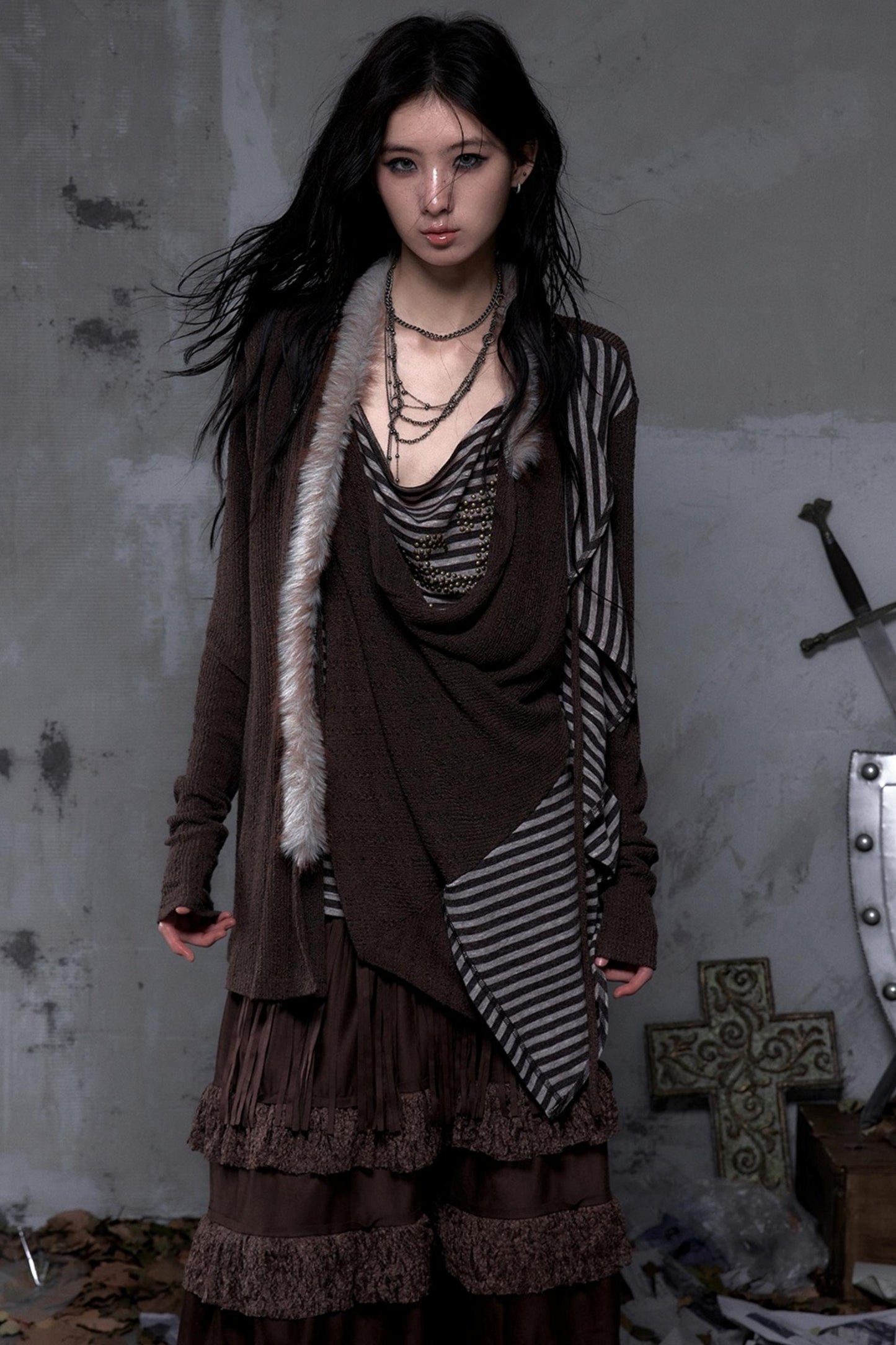 Vintage Diamond Cardigan