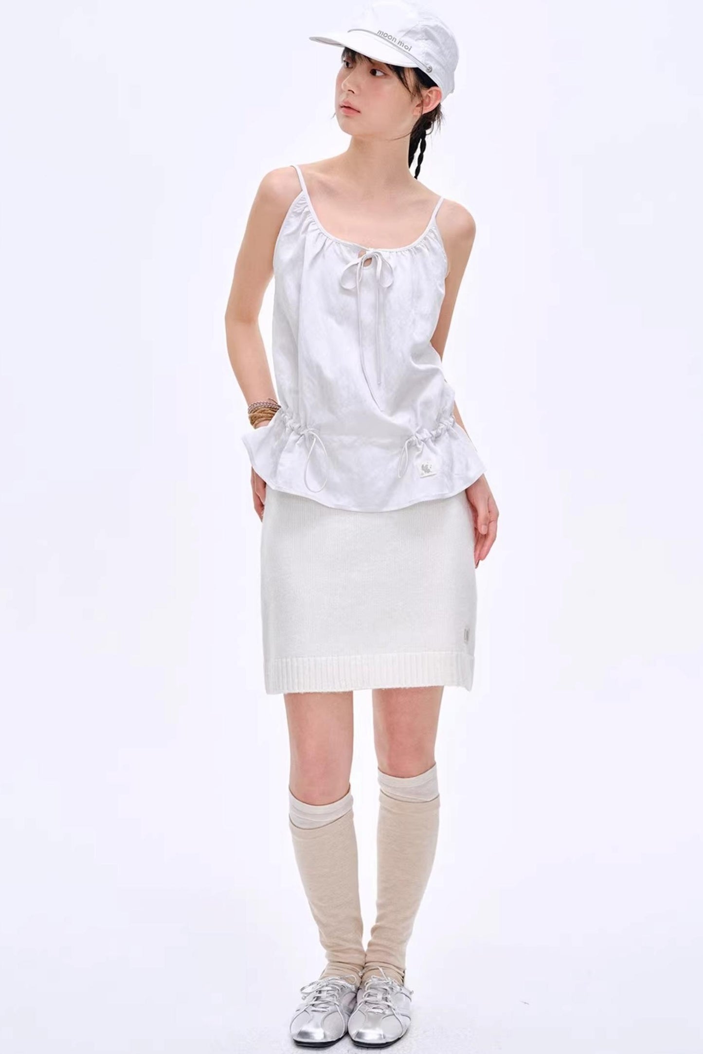 Lyocell Tie-Waist Camisole