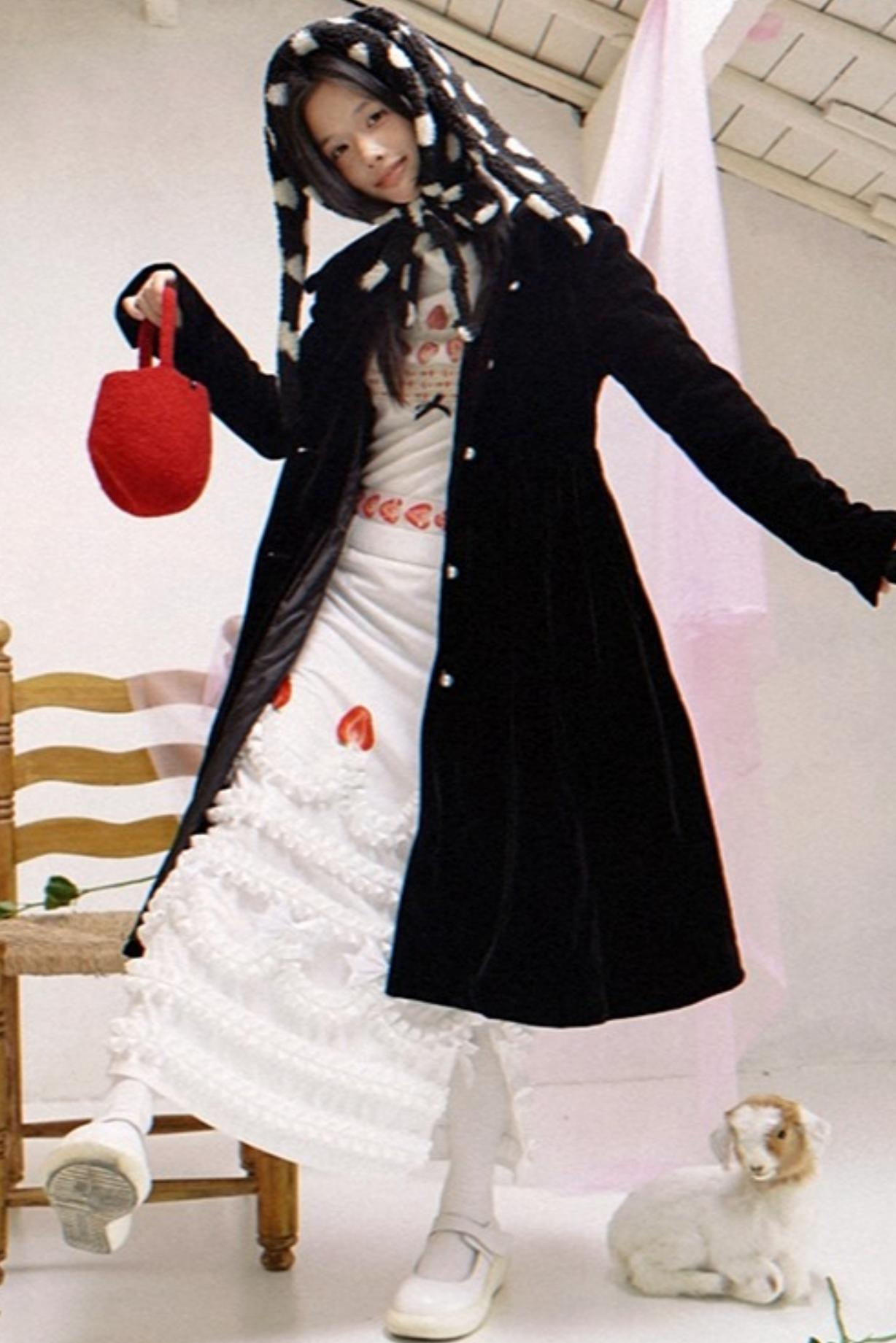 Happy Polka Dot Rabbit Ears Bow Hat