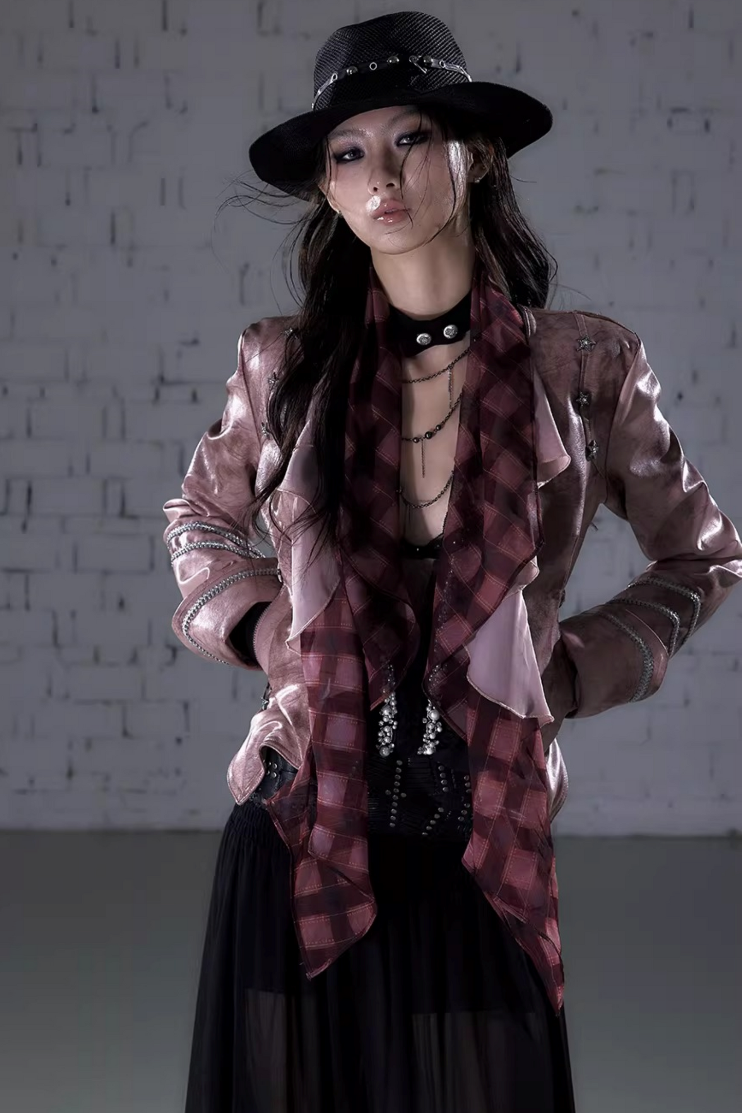 Retro Punk Leather Jacket