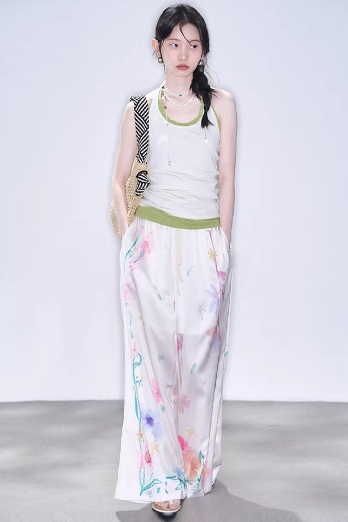 Layered U-Neck Camisole Top