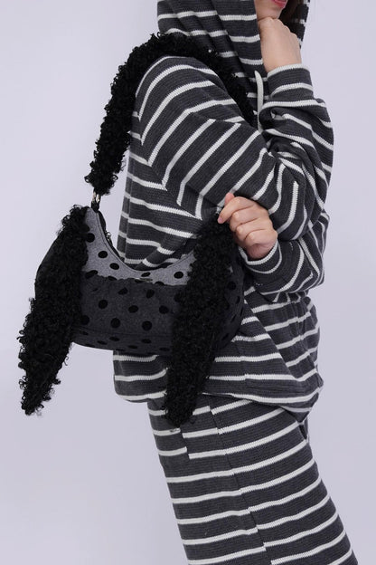 Rabbit Plush Crossbody Bag