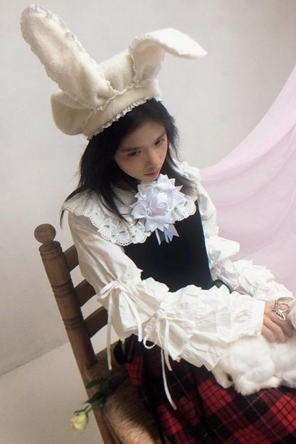 Institute Happy Birthday Lace Beret