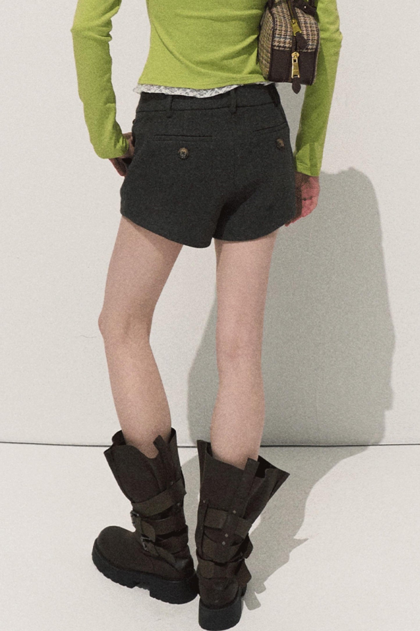 Night Pine Wool Shorts