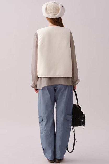 Rosa Retro Cotton Cargo Pants