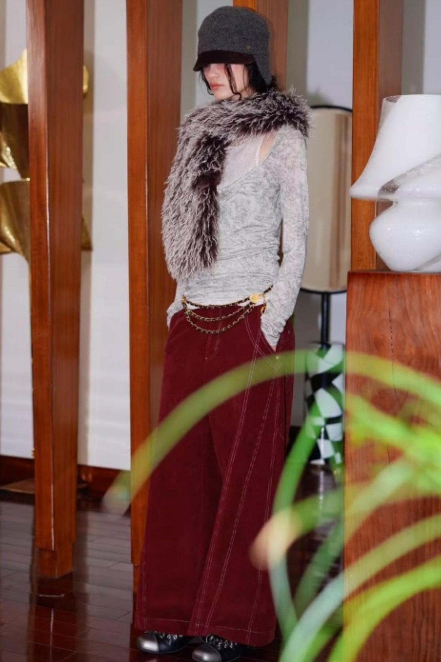 Vintage Acetate Knitted Top