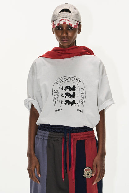 Aged Wash Short Sleeve Top