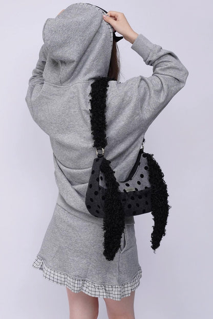 Rabbit Plush Crossbody Bag