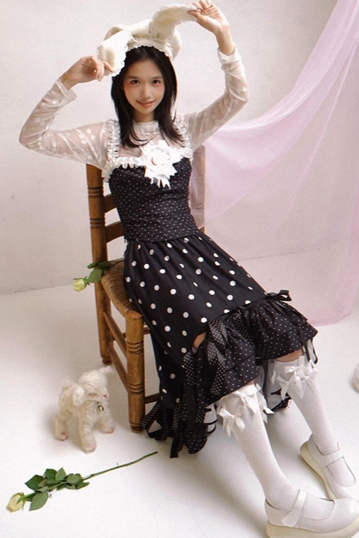 Institute Happy Birthday Lace Beret