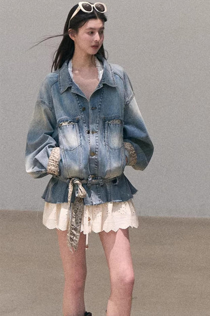 Lace-Trimmed Halter Neck Camisole