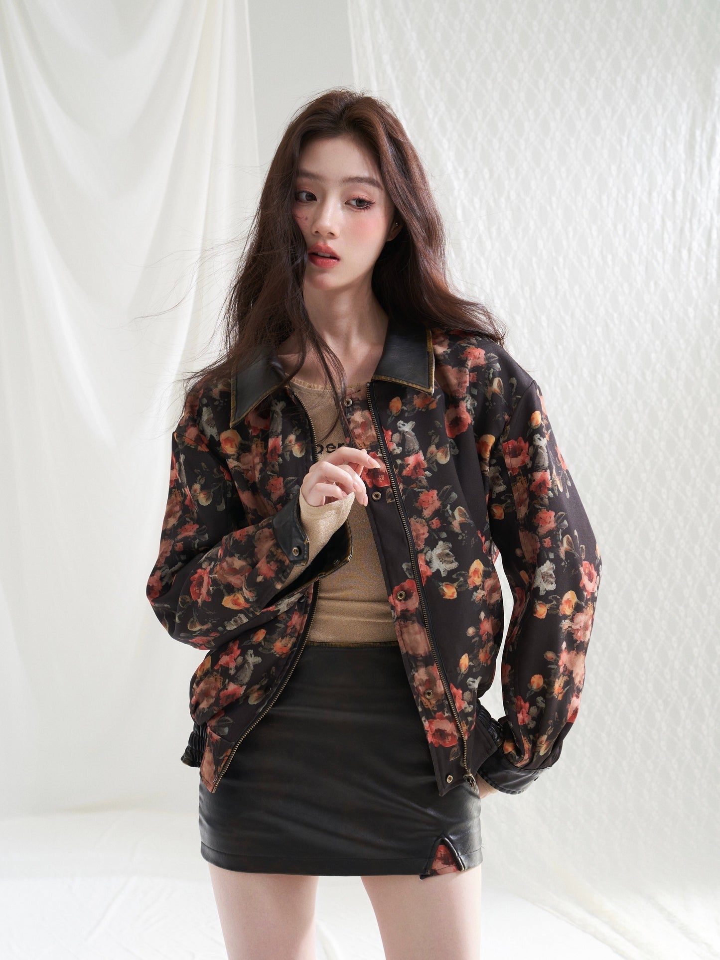 2 way flower coat set