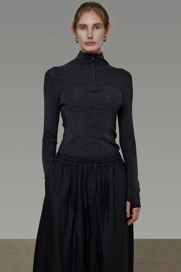 Slim Knitted Base Sweater