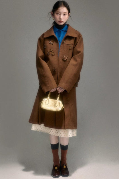 Niche Wool Polo Sweater