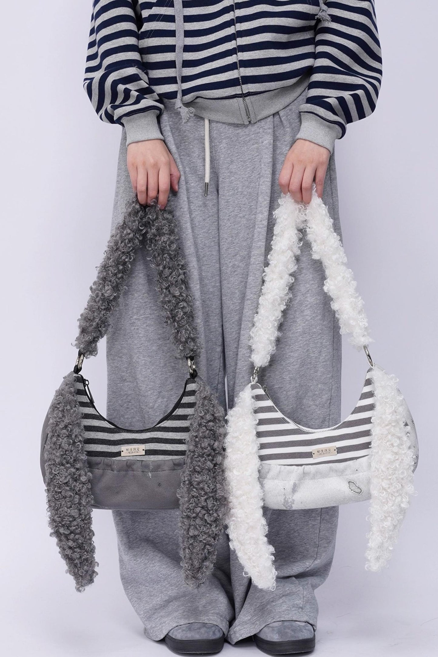 Rabbit Plush Crossbody Bag