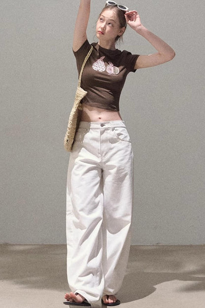 Rhinestone Halo Jeans