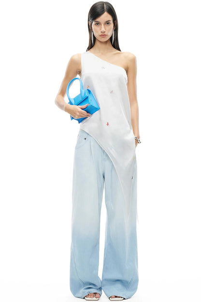 Cool Hemp Wide-Leg Pants