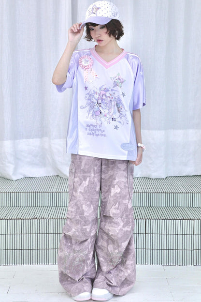 Y2K-Dreamcore-Patchwork-Trikot