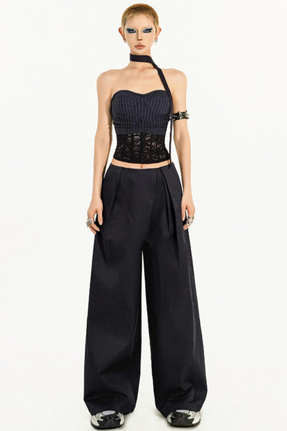 Striped Waist-Slimming Top