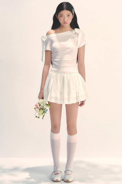 Slim Fit Short Sleeve Top