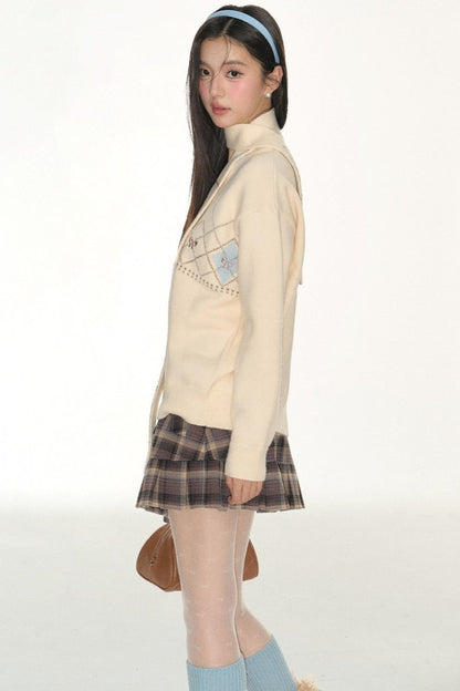 Twist V-Neck Sweater