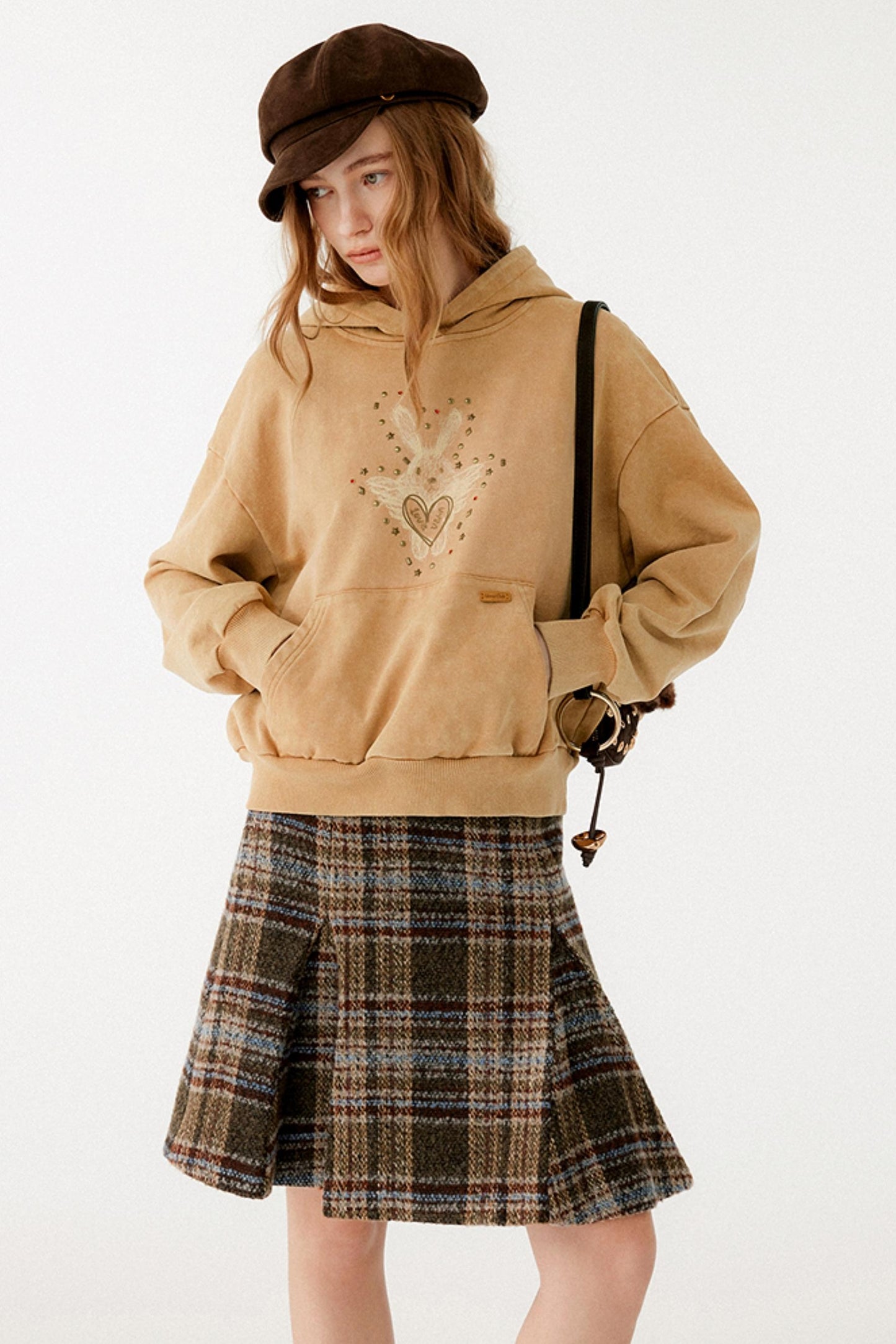 Autumn Angel Rabbit Hoodie