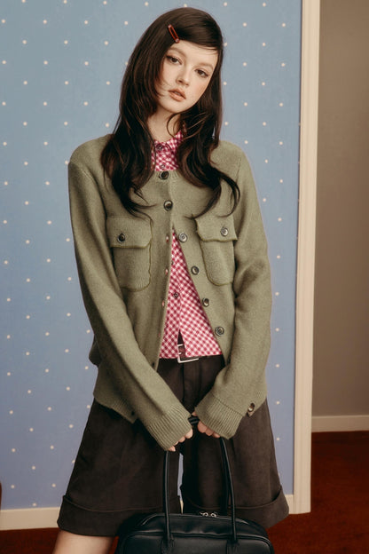 Vintage Winter Knit Jacket