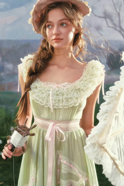 Lacemade Green Fairy Dress