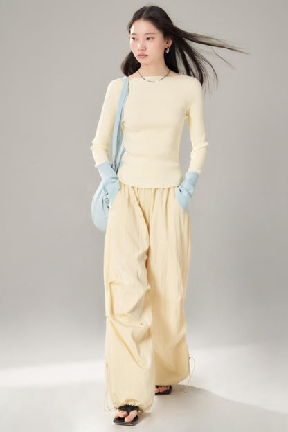 Mountain Chill Pleated Sweatpants