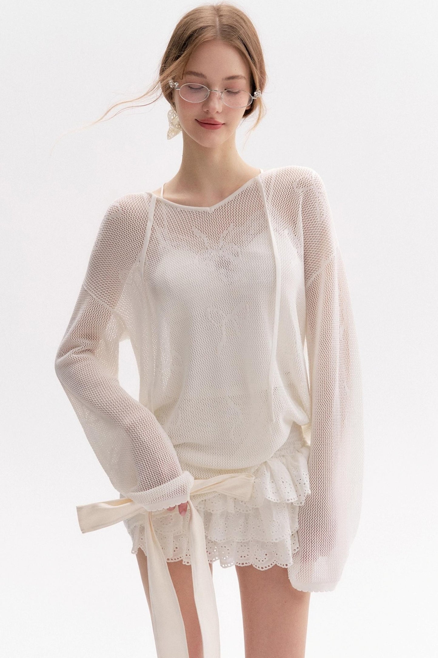 Rule Lace Puffy Cake Skirt