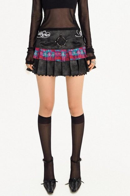 Summer Pleated Skirt