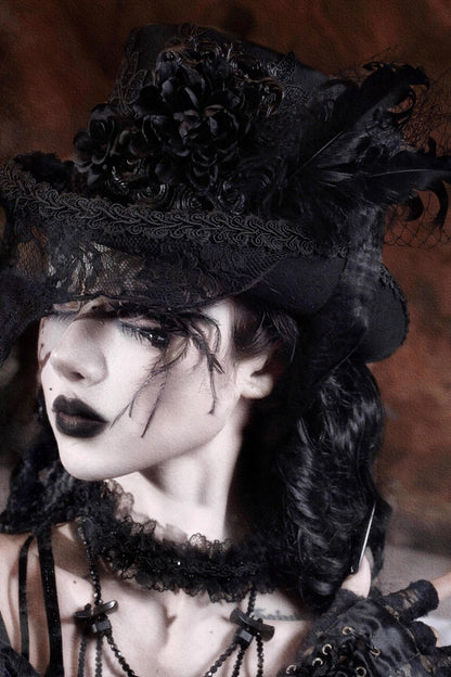 Gothic Wool Hat
