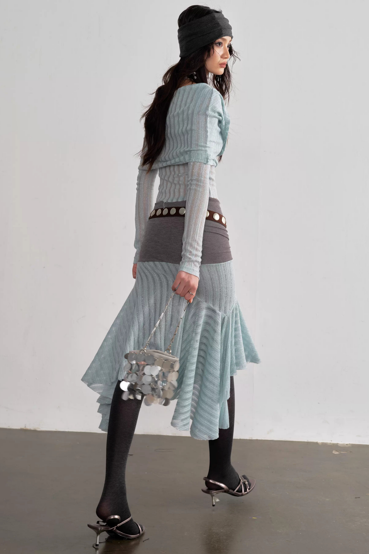 Romantic Sea Salt Top and Skirt Set-Up