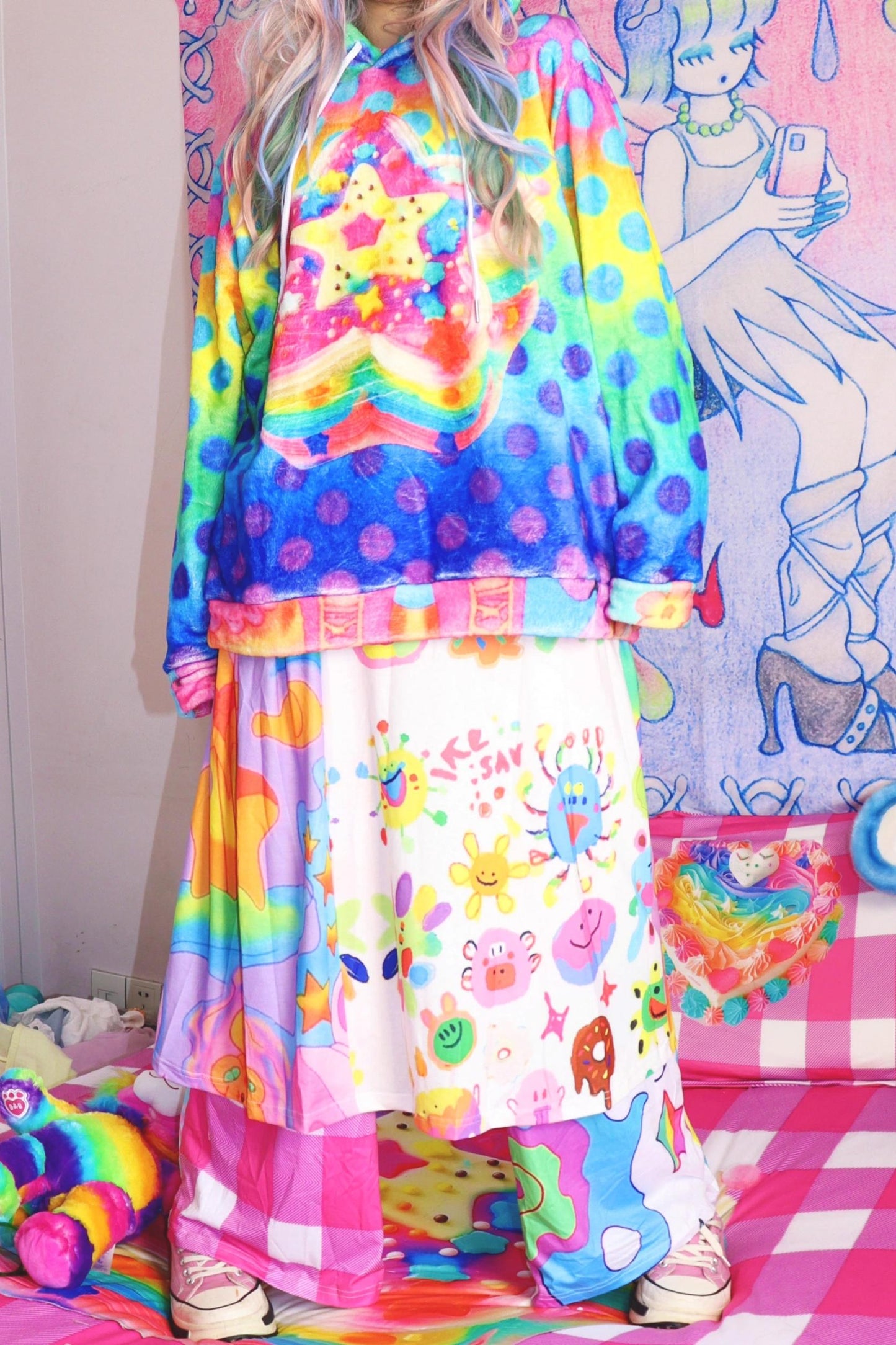 Autumn Sweet Elastic Skirt