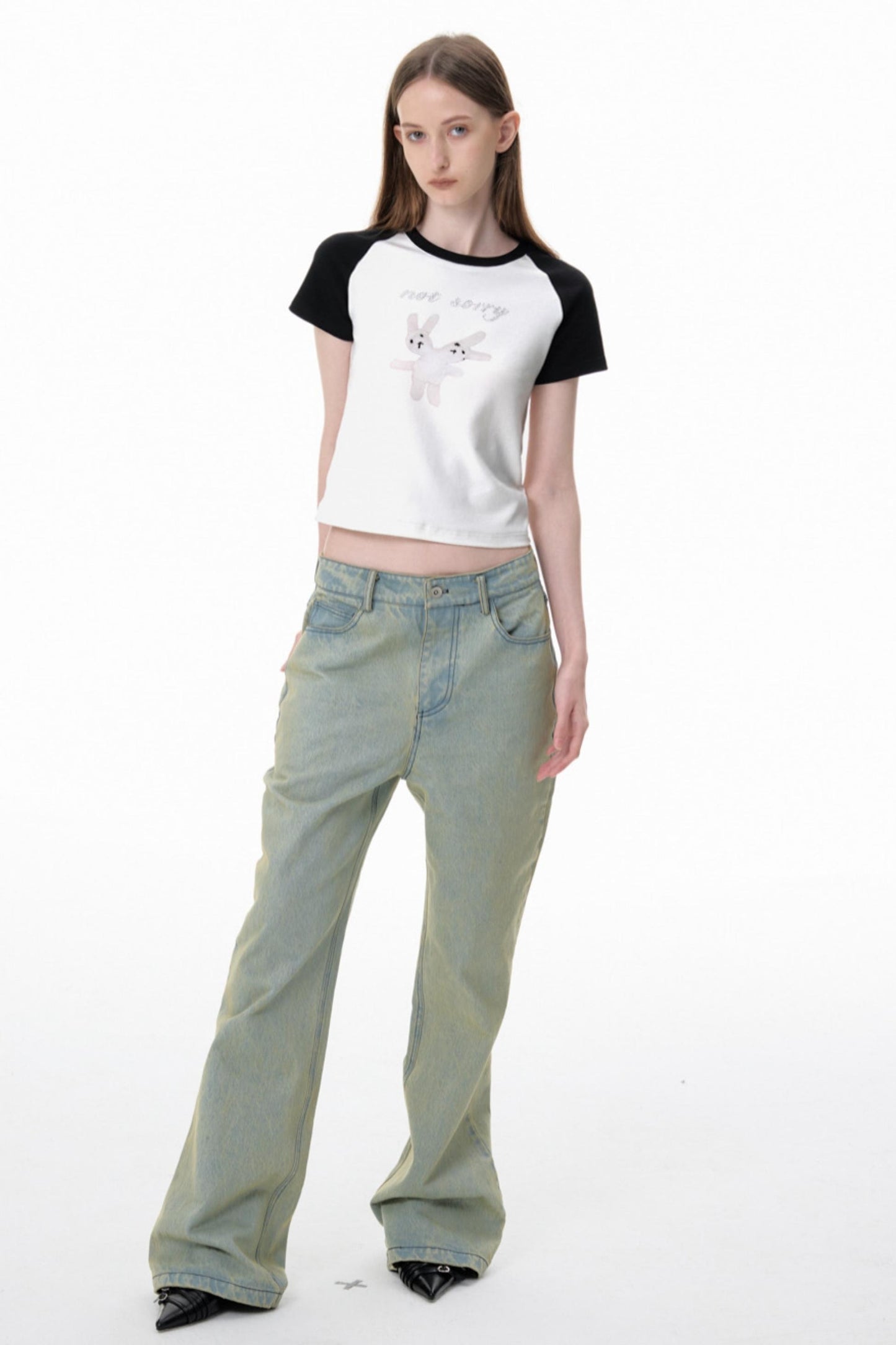 Bunny Rhinestone Tee