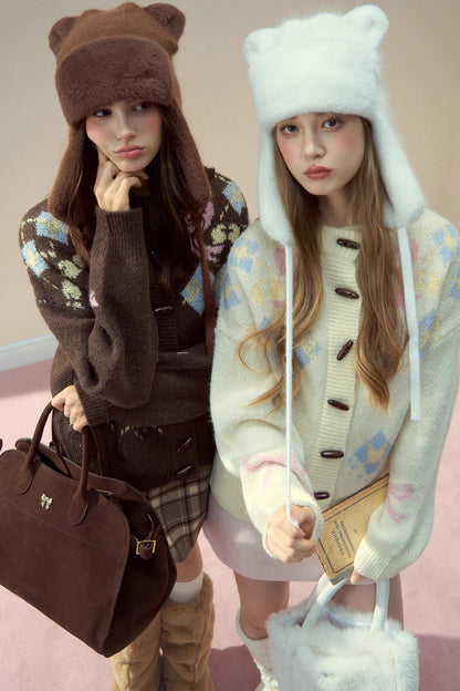 Winter Ear Protection Cute Plush Hat