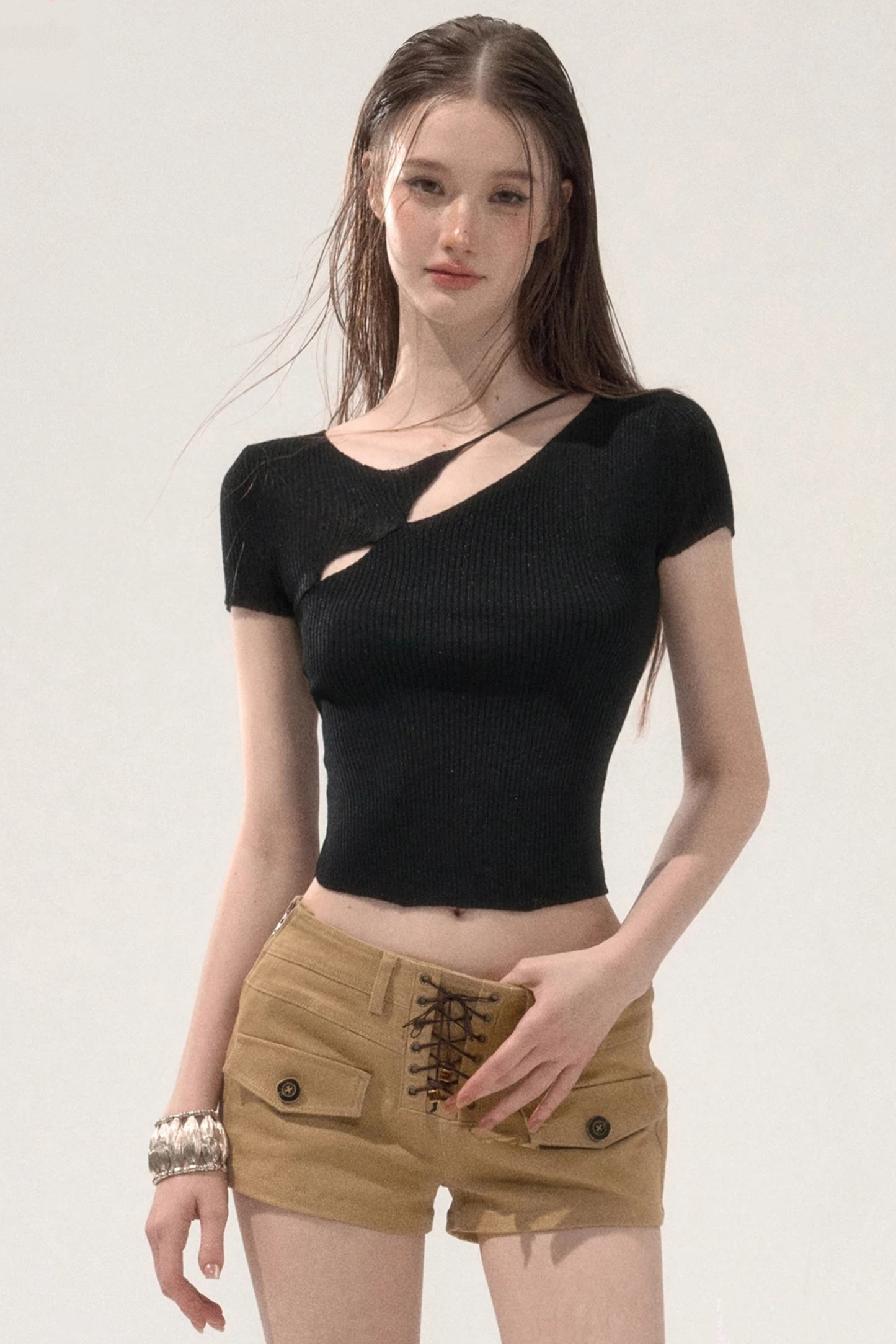 Hollow Knit Summer Top