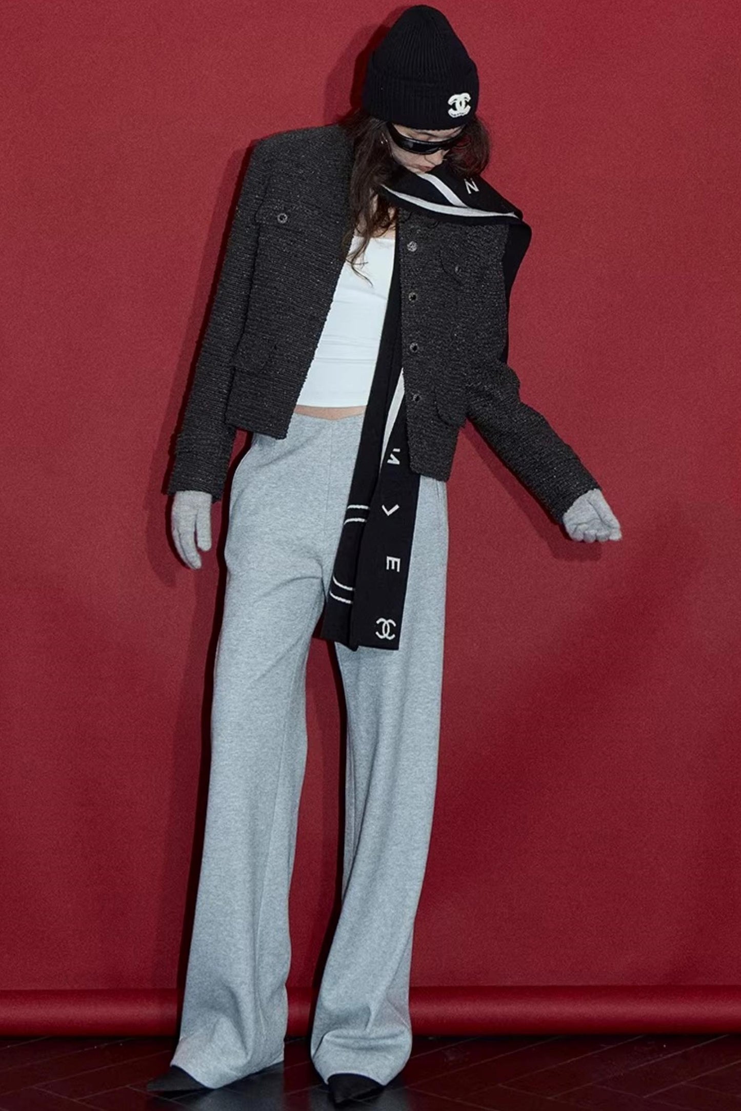 Symmetrical Pocket Chanel Jacket