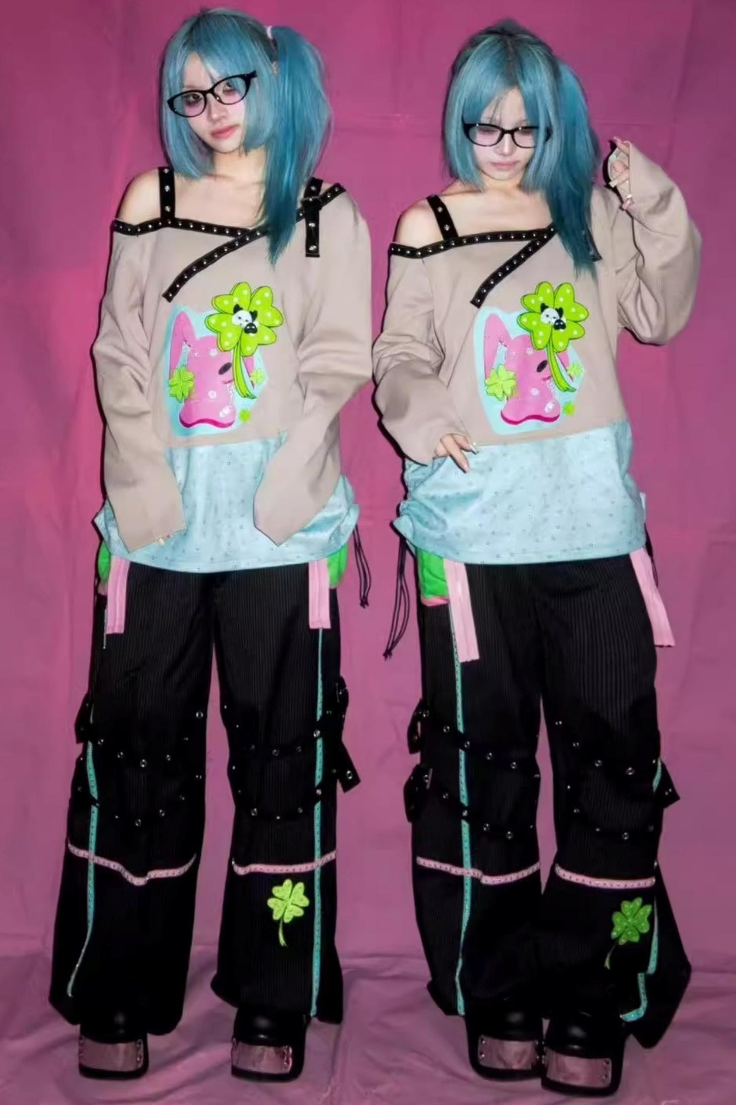 Dependence Studded Sweatshirt