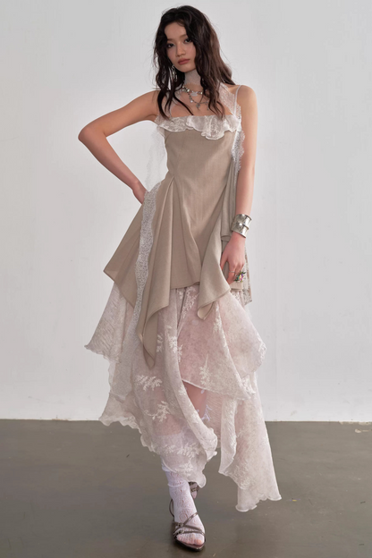Romantic Fairy Suspender Dress