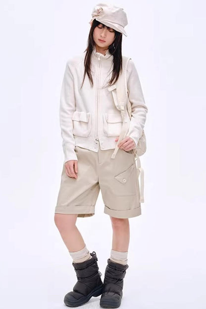 Simple Unbounded Straight-Leg Shorts