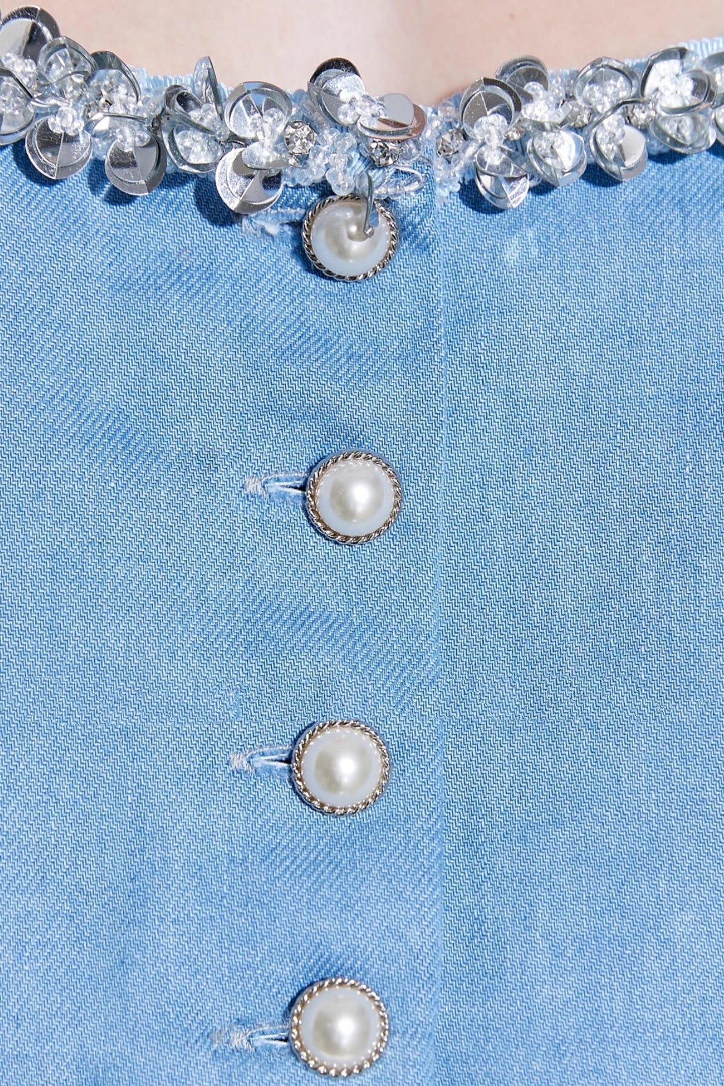 Luxury Denim Undershirt