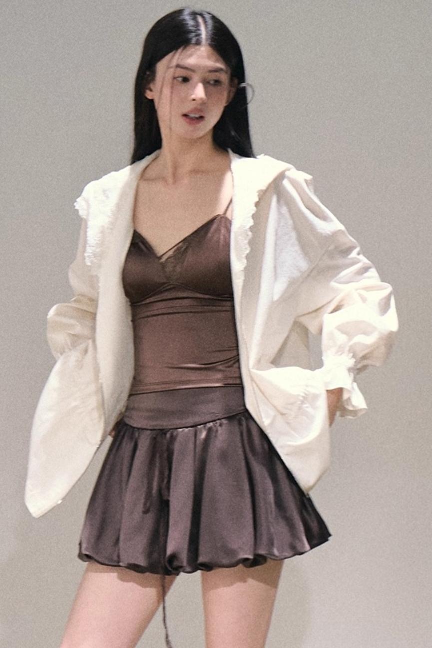 Moonlight Ripple Hooded Jacket