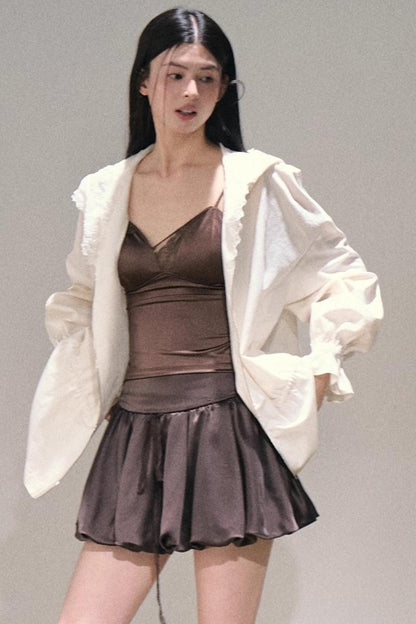 Moonlight Ripple Hooded Jacket